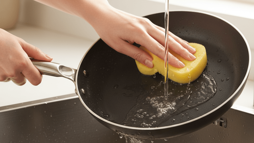 How to clean and maintain nonstick induction cookware safely
