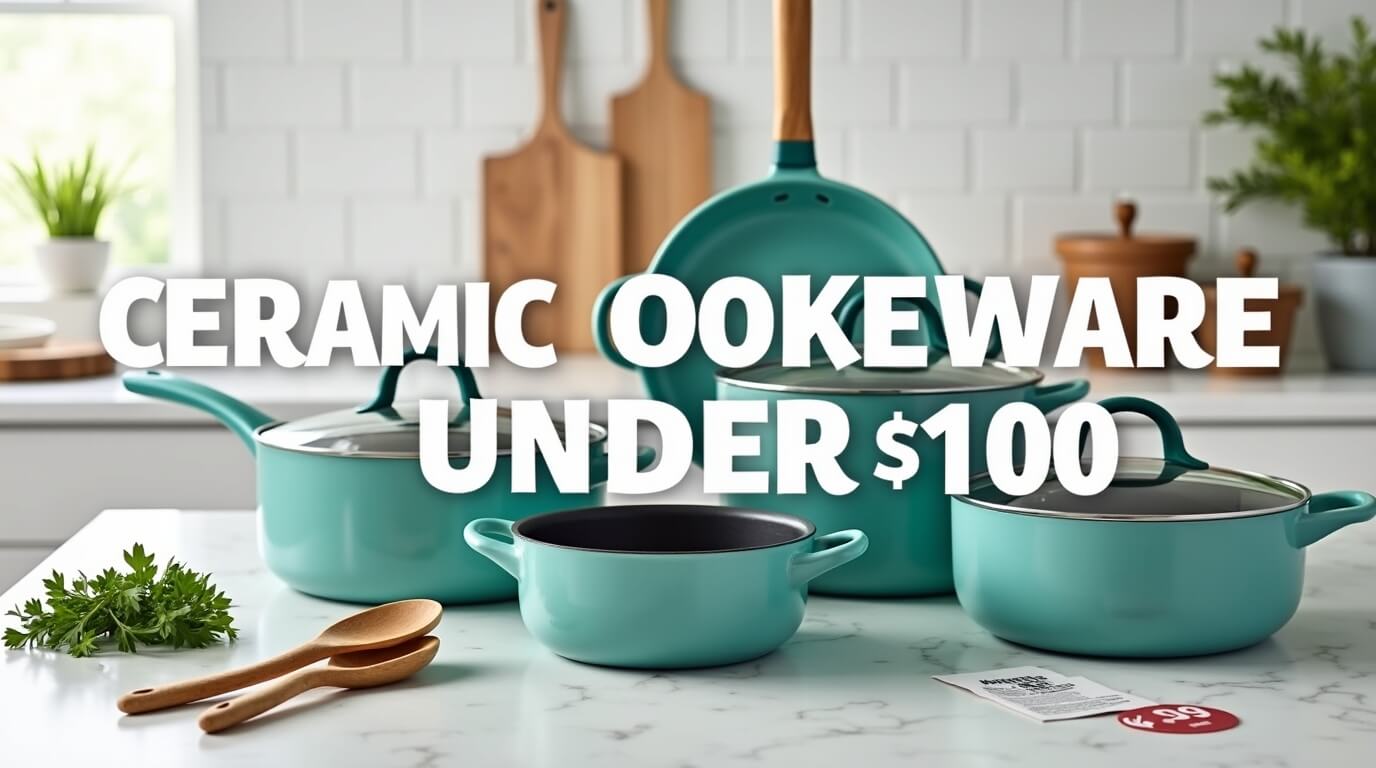 Ceramic Cookware Sets Under $100 - mykitchenhints.com