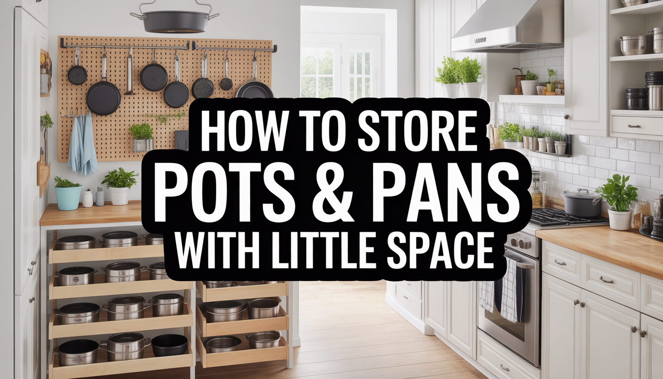 How To Store Pots & Pans With Little Space? - mykitchenhints.com