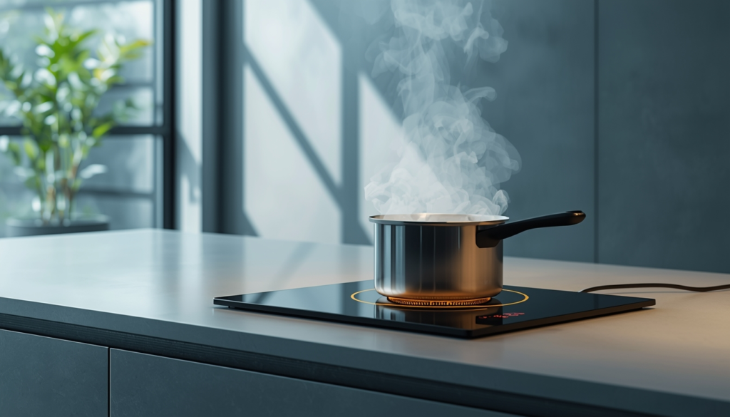 Best portable induction cooktops modern kitchen countertop appliance with fast boiling pot