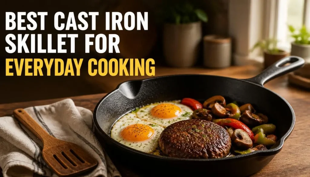 Best cast iron skillet for everyday cooking